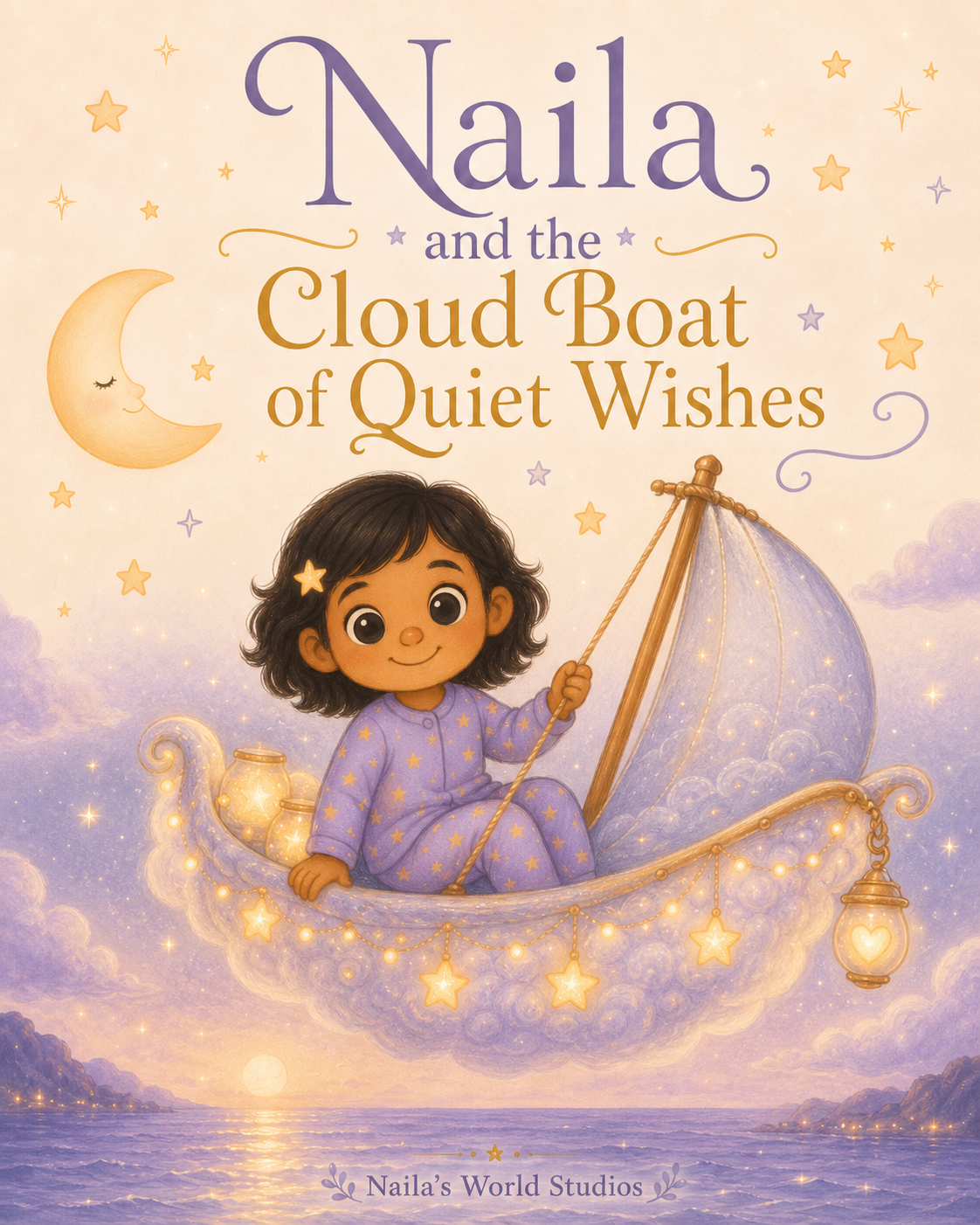 Naila and the Cloud Boat of Quiet Wishes