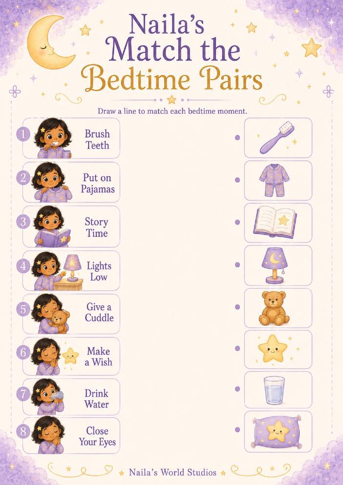 Cut & Build Bedtime Scene — preview 3