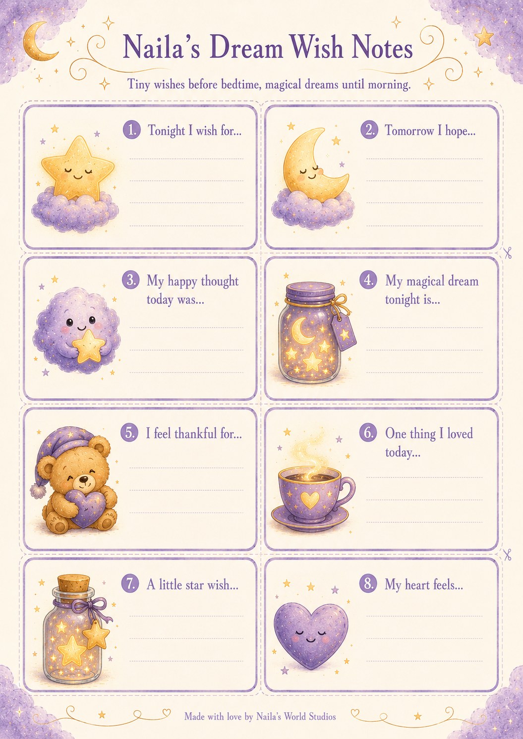 Dream Wish Notes