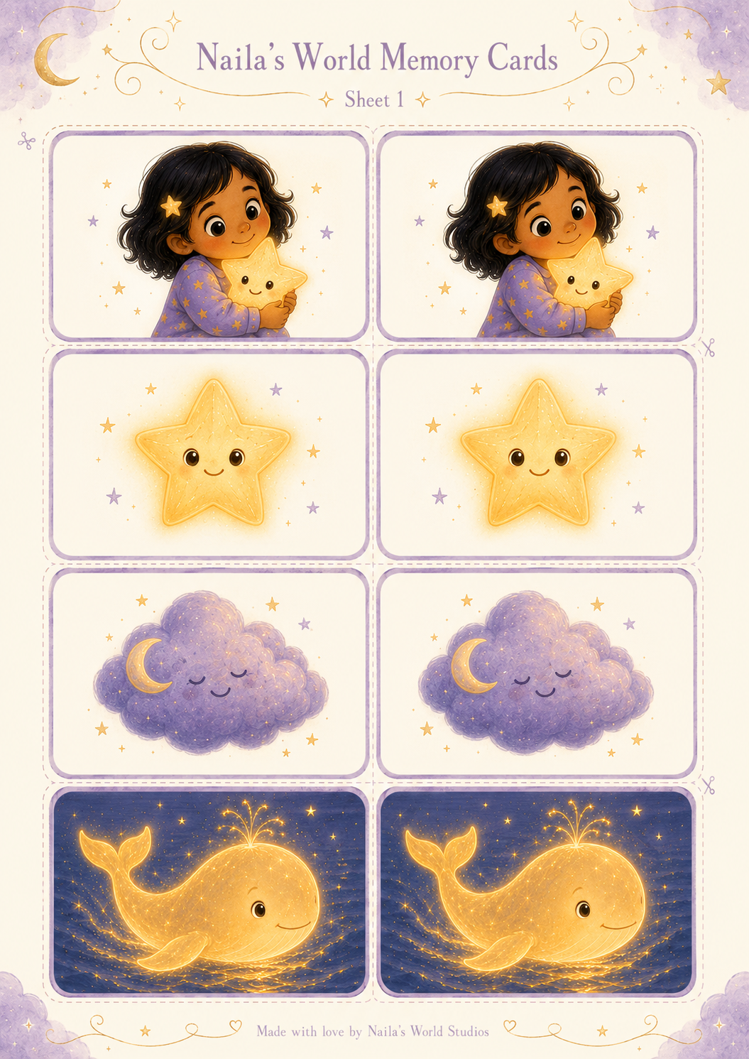 Naila's Memory Cards